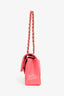 Pre-Loved Chanel™ 2025 Hot Pink Caviar Small Double Flap Shoulder Bag