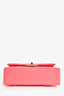 Pre-Loved Chanel™ 2025 Hot Pink Caviar Small Double Flap Shoulder Bag