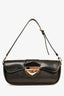 Louis Vuitton 2011 Black Epi Leather Montaigne Pochette Shoulder Bag