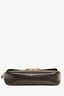 Louis Vuitton 2011 Black Epi Leather Montaigne Pochette Shoulder Bag