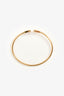 Tiffany & Co. 18K Yellow Gold Diamond 'T Wire' Cuff Bracelet