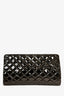 Pre-Loved Chanel™ 2012-13 Black Patent Timeless Frame Clutch