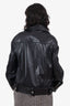Stand Studio Black Lambskin Abi Biker Jacket Size 36