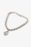 Tiffany & Co Silver Beaded Heart Tag Bracelet