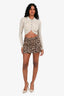 Reformation Cheetah Print Mini Skirt Size 4