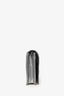 Christian Dior 2017 Silver Metallic Leather 'Diorama' Wallet on Chain