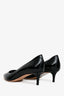 Christian Dior Black Patent Leather Pointed Toe Heels Size 37.5