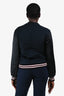 Lanvin Black Baseball Jacket Size 46