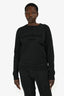 Balmain Black Crewneck Sweater Size M