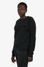 Balmain Black Crewneck Sweater Size M
