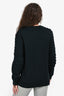 Neil Barrett Black Moto Style Sweater Size S