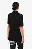 Burberry Brit Black Logo Embroidered Polo Shirt Size S