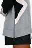 Neil Barrett Grey/White/Black Hoodie Size S Mens