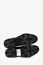 Hermès Black Brushed Leather Lace Up Shoes Size 41