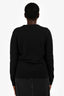 Acne Studio 2017 Black Wool Nalon Face Sweater Size M