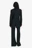 Alberta Ferretti Black Double Breasted Blazer + Trouser Set Size 2