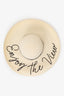 Eugenia Kim Straw 'Enjoy The Views' Embroidered Hat
