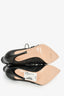 Gianvitto Rossi Black Leather Tie Ankle Heeled Booties Size 37.5