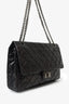 Pre-Loved Chanel™ 2006-08 Black Reissue 227 Double Flap Bag