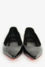 Christian Louboutin Black Patent Leather Hot Chickita Flats Size 37.5