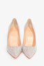Christian Louboutin Crystal Kate Strass 100 Pumps Size 38