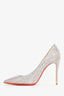 Christian Louboutin Crystal Kate Strass 100 Pumps Size 38