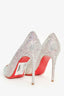 Christian Louboutin Crystal Kate Strass 100 Pumps Size 38