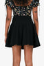 Alexander Wang Black Ruffled Mini Skirt Size S