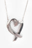 Tiffany & Co. Paloma Picasso Sterling Silver Loving Heart Pendant Necklace
