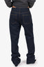 Saint Laurent Dark Blue Straight Leg Jeans Size 29