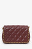Pre-Loved Chanel™ 22B Burgundy Caviar Never Ending Chain Flap Bag