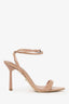 Tony Bianco Nude Leather Slingback Sandals Size 9.5