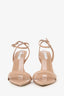 Tony Bianco Nude Leather Slingback Sandals Size 9.5
