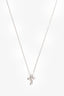 Tiffany & Co. By Elsa Peretti Sterling Silver Cross Pendant Necklace