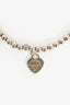 Tiffany & Co. Sterling Silver Beaded Heart Bracelet
