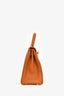 Hermès 2021 Gold Togo Leather Retourne Kelly 28 with Strap