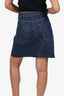 Victoria Victoria Beckham Denim High Waisted Mini Skirt Size 12