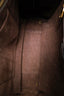 Louis Vuitton Chocolate Veau Cachemire Calfskin Leather and Monogram Canvas W PM Bag