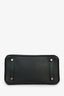 Hermès 2018 Black Leather Crocodile Niloticus Touch Birkin 25