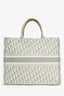 Christian Dior 2020 Grey Oblique Jacquard Large Book Tote