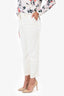 Lanvin 2015 White Trousers Size 36