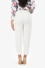 Lanvin 2015 White Trousers Size 36