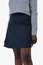 Prada 2015 Navy Mini Skirt Size M