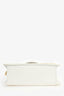 Jacquemus White Leather Le Bambino Top Handle with Strap
