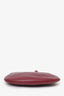 Gucci Burgundy Calfskin Horsebit Embossed Crossbody