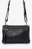 Prada Black/White Leather Robot Flap Shoulder Bag