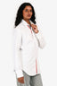 Thom Browne White Cotton Button Down Shirt Size 0