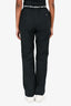 T by Alexander Wang Black Nylon Logo Waist Pants Size XXS