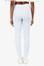 Alexander Wang Bodywear Blue Waffleknit Logo Waistband Leggings Size XXS