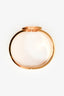 Hermès Gold Plated/White 'Bijoux Trompe L'Oleil' Bracelet Size PM
